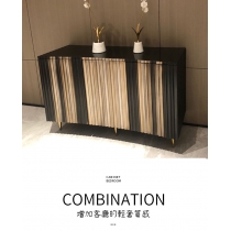 Neoclassical 新古典 輕奢玄關櫃 後現代 儲物櫃 別墅客廳邊櫃 80cm/100cm/120cm/150cm/180cm/200cm(IS0073)