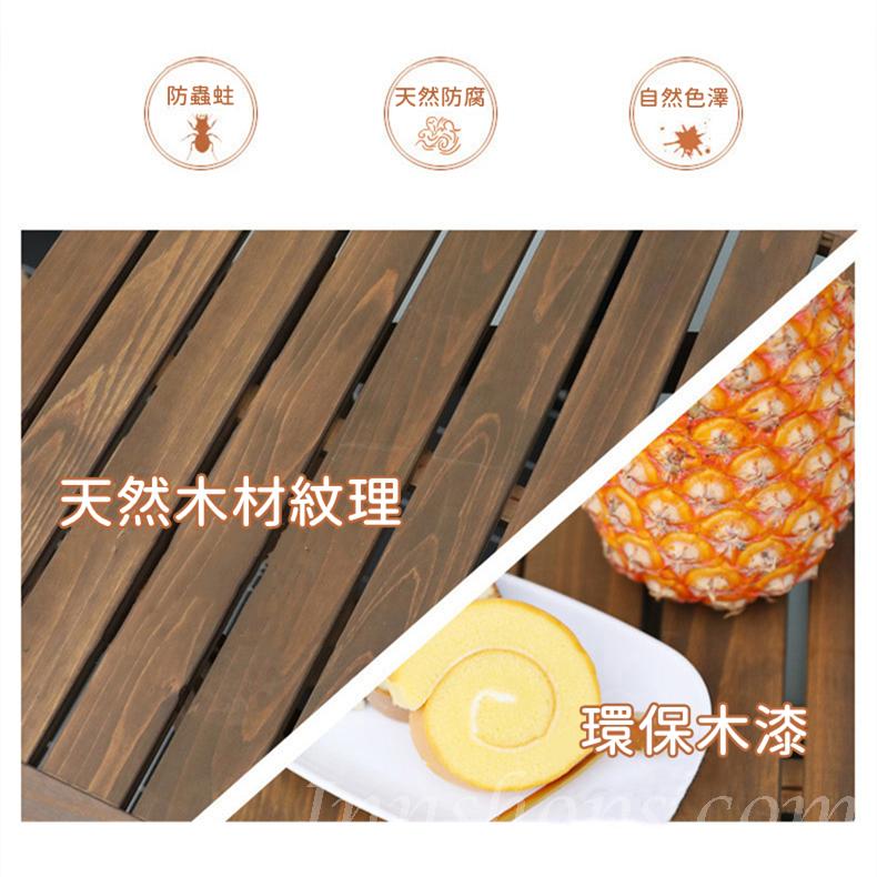 戶外傢俱 長方形折叠枱 桌椅套裝 (IS0538)