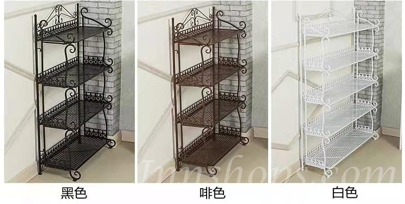 鐵藝 多層鞋架 免安裝可折疊鞋櫃*60cm/90cm (IS8148)