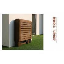 戶外傢俱 長方形折叠枱 桌椅套裝 (IS0538)