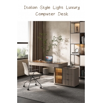 Italian style意式輕奢,書桌電腦桌 辦公桌 120/140cm (IS0627)