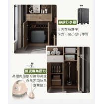 北歐摩登系列 8呎高儲物櫃 餐邊櫃 收納多層雜物櫃 大容量鞋櫃 45cm/80cm/120cm (IS8103)