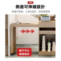 時尚收銀枱 吧枱 商用店鋪餐廳收銀櫃簡約現代前枱接待枱 68CM/88CM/108CM (IS8105)