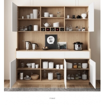北歐品味糸列 現代簡約餐邊櫃 儲物高櫃置物櫃120cm/160cm(IS8113)