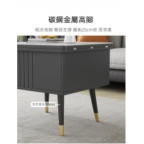 北歐格調系列 創意小戶型折疊茶几 餐桌兩用多功能岩板飯桌 （IS8125）