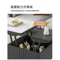 北歐格調系列 創意小戶型折疊茶几 餐桌兩用多功能岩板飯桌 （IS8125）
