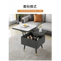 北歐格調系列 創意小戶型折疊茶几 餐桌兩用多功能岩板飯桌 （IS8125）
