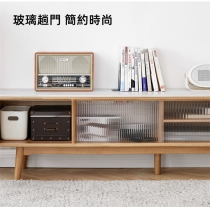 北歐實木紅橡木系列 實木岩板電視櫃 150cm/180cm/200cm (IS8129)