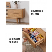 北歐實木紅橡木系列 實木岩板電視櫃 150cm/180cm/200cm (IS8129)