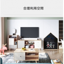 時尚系列 簡約 小戶型茶几 電視櫃 客廳儲物電視櫃茶几組合 50/90/98/140cm (IS8142)