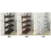 鐵藝 多層鞋架 免安裝可折疊鞋櫃*60cm/90cm (IS8148)