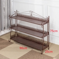 鐵藝 多層鞋架 免安裝可折疊鞋櫃*60cm/90cm (IS8148)