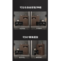 北歐格調 轉角玄關櫃 鞋櫃 換鞋凳125cm(IS8151)