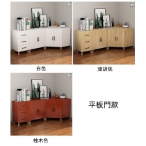 田園純白.象牙白系列 多功能組合轉角櫃 儲物櫃 電視櫃 弧形三角櫃 115/135cm (IS8158)