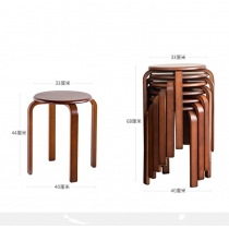 日式實木橡木 實木餐桌家用折疊桌子 蝴蝶枱 多功能可移動飯桌*130cm (IS8190)