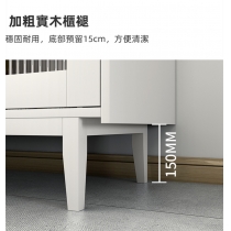 日式品味系列 餐邊櫃 多功能岩板儲物微波爐櫃 咖啡機櫃 100cm(IS8194)
