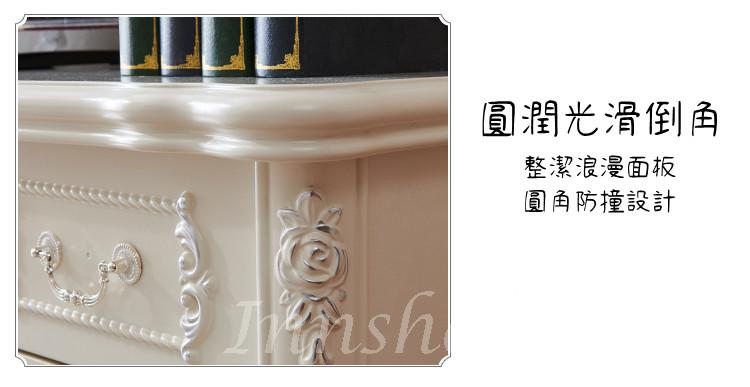 法式貴族 實木電視櫃描金描銀 160cm/180cm/200cm  (IS0387)