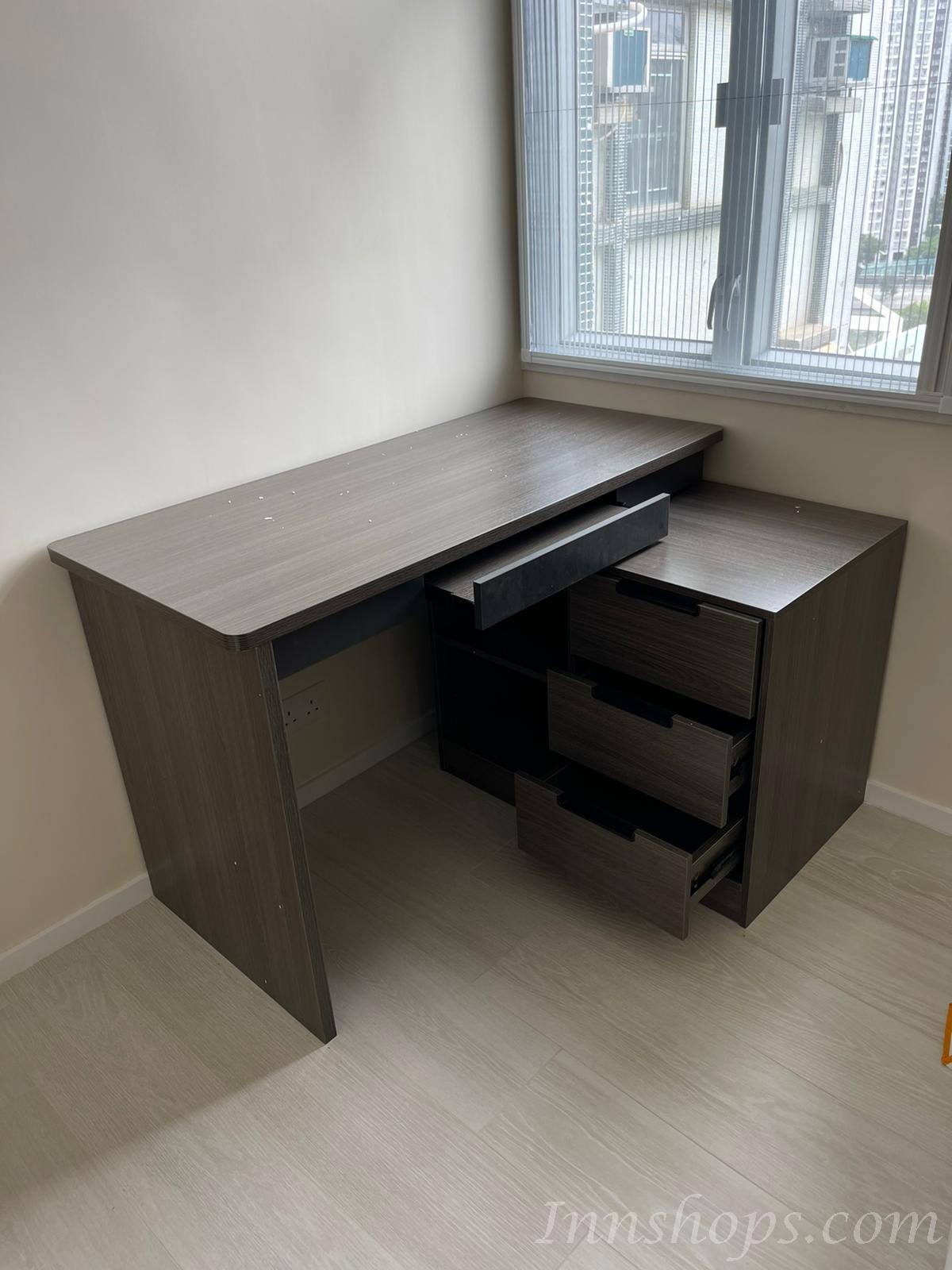 北歐摩登系列 可旋轉書枱電腦枱*120/240cm (IS7611)
