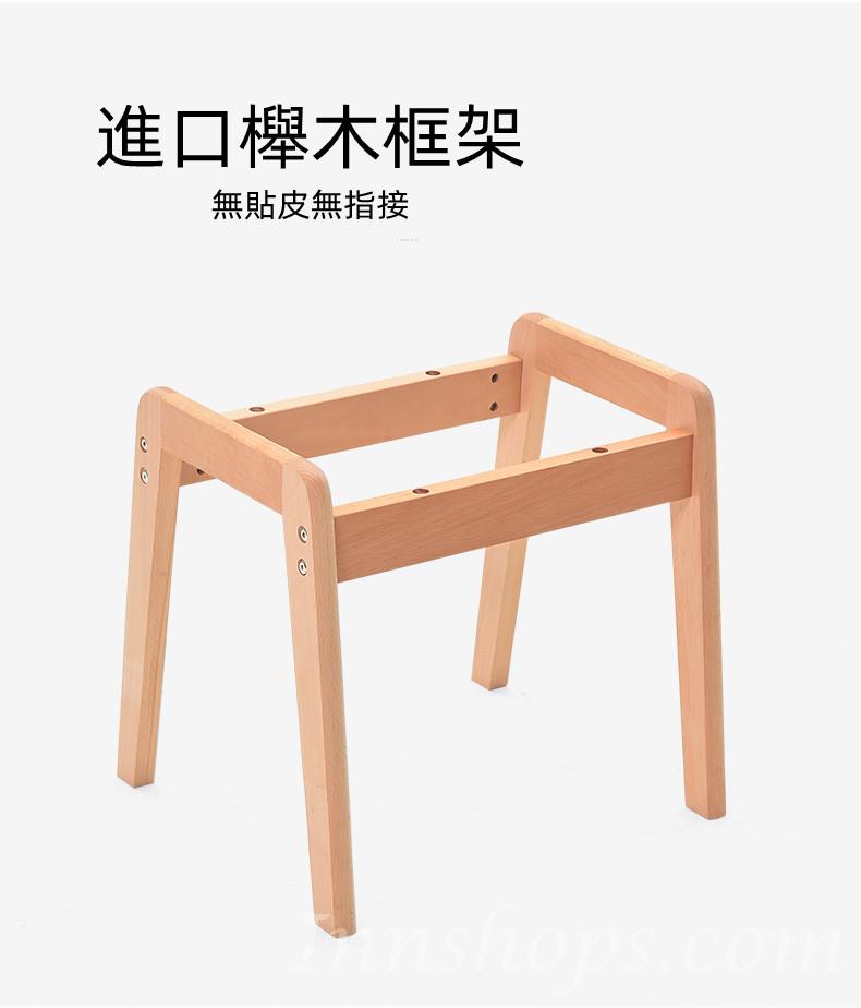日式實木系列(櫸木) 學校家具餐桌長條凳 客廳沙發凳 換鞋凳 84/117cm (IS8219)