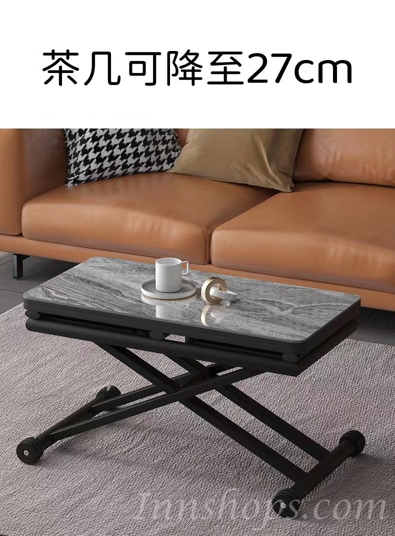 時尚系列 多功能可移動 折疊升降茶几餐桌兩用 80/90/100cm (IS8261)hold