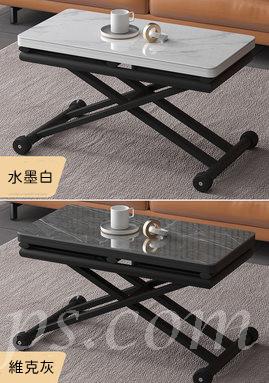 時尚系列 多功能可移動 折疊升降茶几餐桌兩用 80/90/100cm (IS8261)hold