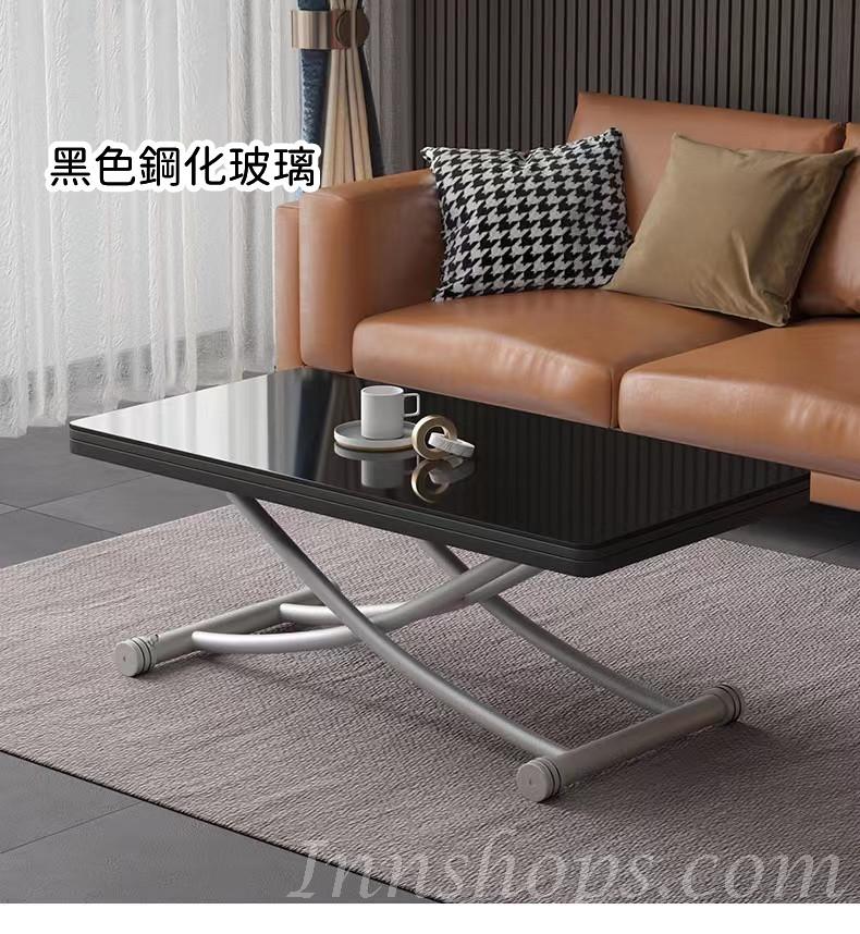 時尚系列 多功能可移動 折疊升降茶几餐桌兩用 80/90/100cm (IS8261)hold