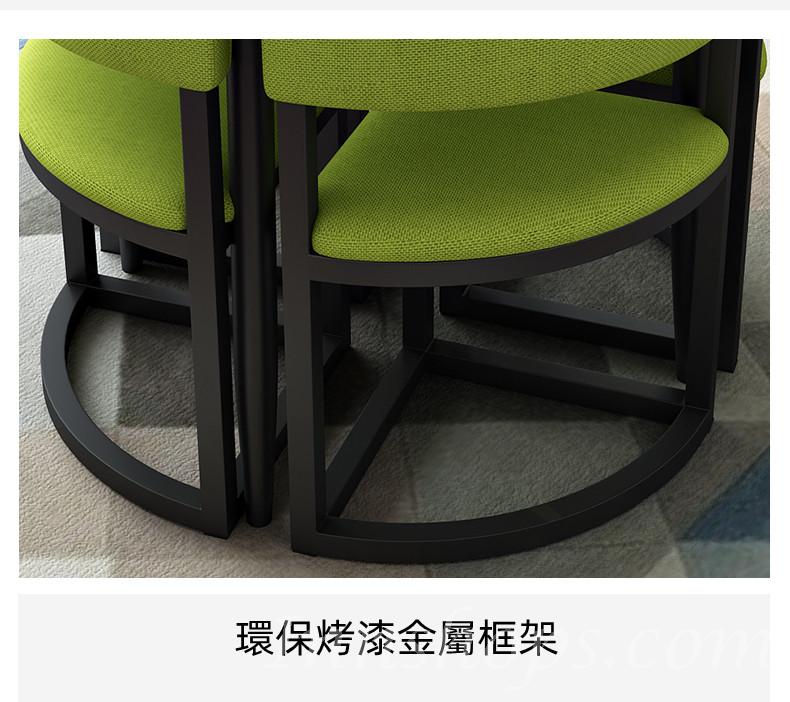 時尚系列 學校家具簡約小圓桌可收納桌椅子 80cm (IS8265)