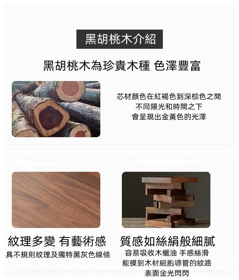 北歐實木黑胡桃木系列 電視櫃地櫃 150/160/180/200/210/220cm (IS8266)
