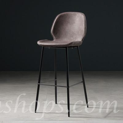 北歐格調·摩登·品味系列 吧椅 高腳椅咖啡廳 靠背高腳凳 bar chair 41cm (IS8281)