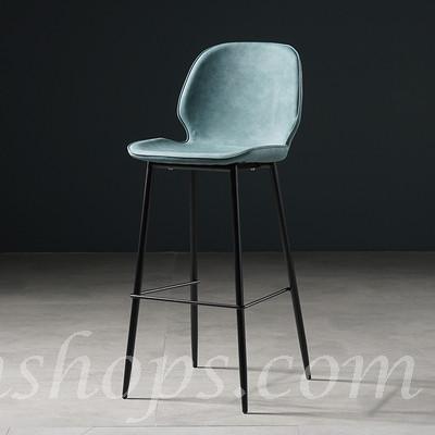 北歐格調·摩登·品味系列 吧椅 高腳椅咖啡廳 靠背高腳凳 bar chair 41cm (IS8281)