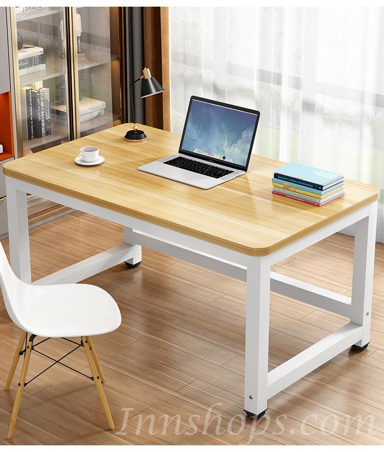 時尚系列 學校家具板式鐵藝餐桌 書桌100cm/120cm/140cm/160cm/180cm/200cm (IS8291)