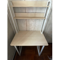 時尚學校傢俬 書台電腦桌 書桌連書架 80cm/100cm/120cm/140cm/160cm (IS7577)