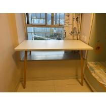 北歐小戶型窗台電腦枱書枱延伸枱 100cm/120cm/140cm *可自訂呎吋 (IS7936)