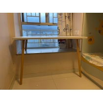 北歐小戶型窗台電腦枱書枱延伸枱 100cm/120cm/140cm *可自訂呎吋 (IS7936)