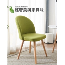 時尚系列 學校家具實木櫸木餐椅 靠背椅 / 可旋轉椅子42cm(IS8227)