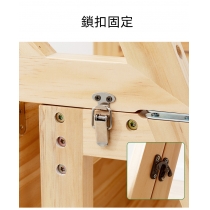 芬蘭實木松木系列 折疊兩用實木梯+椅子 38cm (IS8242))