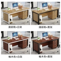 學校傢俬 辦公室電腦桌 寫字桌 書台 辦公桌椅子 80/100/120/140/160/180cm (IS8249)