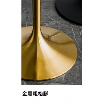 北歐輕奢 圓形小戶型餐桌 咖啡廳圓桌*60/70/80/90/100/120cm (IS8276)