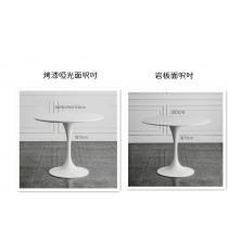 北歐輕奢 圓形小戶型餐桌 咖啡廳圓桌*60/70/80/90/100/120cm (IS8276)