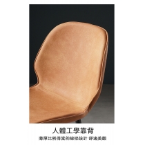 北歐格調·摩登·品味系列 吧椅 高腳椅咖啡廳 靠背高腳凳 bar chair 41cm (IS8281)