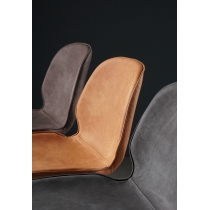 北歐格調·摩登·品味系列 吧椅 高腳椅咖啡廳 靠背高腳凳 bar chair 41cm (IS8281)