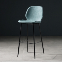 北歐格調·摩登·品味系列 吧椅 高腳椅咖啡廳 靠背高腳凳 bar chair 41cm (IS8281)