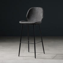 北歐格調·摩登·品味系列 吧椅 高腳椅咖啡廳 靠背高腳凳 bar chair 41cm (IS8281)