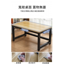 時尚系列 學校家具板式鐵藝餐桌 書桌100cm/120cm/140cm/160cm/180cm/200cm (IS8291)