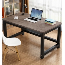 時尚系列 學校家具板式鐵藝餐桌 書桌100cm/120cm/140cm/160cm/180cm/200cm (IS8291)