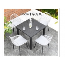 戶外桌椅 休閒庭院花園咖啡店室外小茶几桌椅*60cm/70cm/80cm/120cm（IS8294）