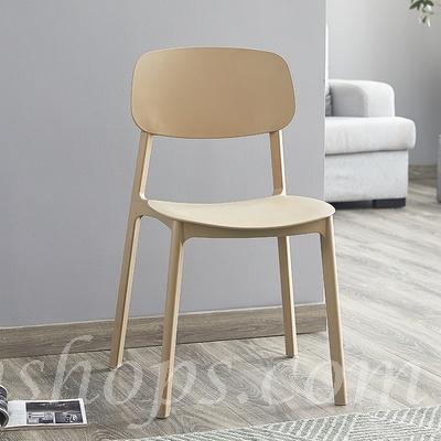 北歐格調·摩登·品味系列 學校家具椅子 簡約加厚可疊放餐椅 43cm (IS8351)