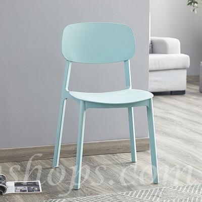 北歐格調·摩登·品味系列 學校家具椅子 簡約加厚可疊放餐椅 43cm (IS8351)
