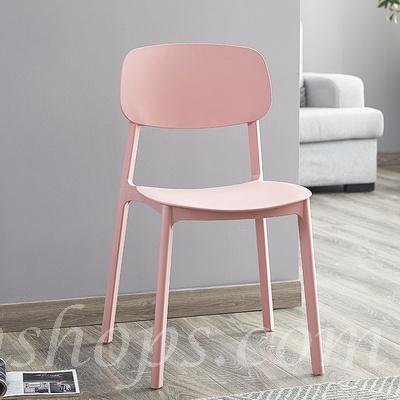 北歐格調·摩登·品味系列 學校家具椅子 簡約加厚可疊放餐椅 43cm (IS8351)