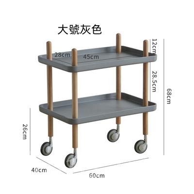 時尚系列迷你移動茶几 邊几 推車50cm/60cm(IS8362)